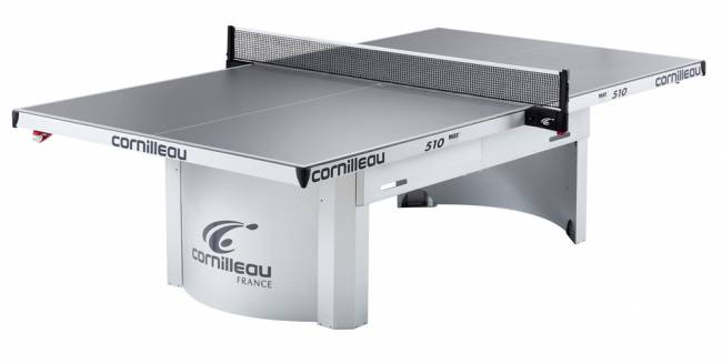Антивандальный теннисный стол всепогодный Cornilleau Pro 510 Outdoor (серый, синий)