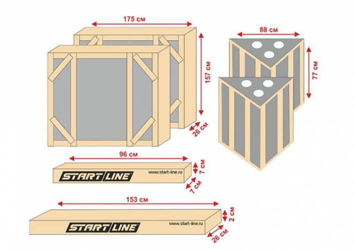Антивандальный теннисный стол StartLine City Power Outdoor