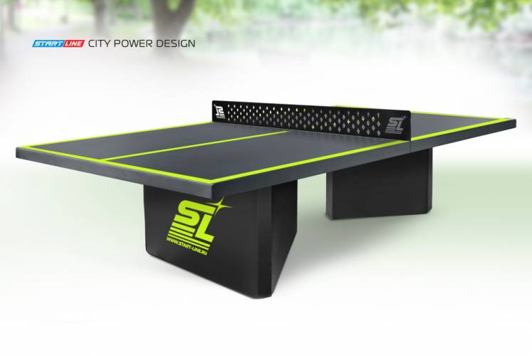 Антивандальный теннисный стол StartLine City Power Outdoor