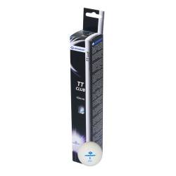 Мячики для настольного тенниса DONIC 2T-Club, 6 шт, белый