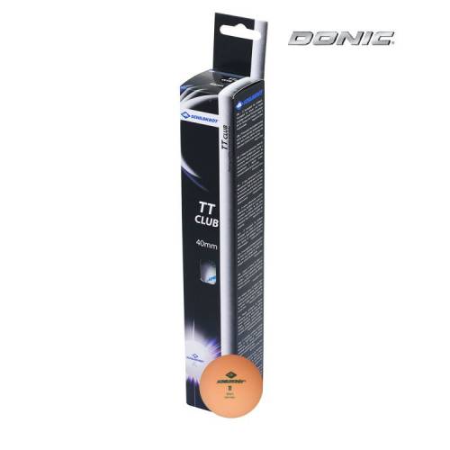 Мячики для настольного тенниса DONIC 2T-CLUB, 6 шт, оранжевый
