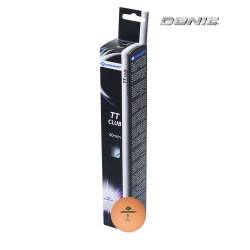 Мячики для настольного тенниса DONIC 2T-CLUB, 6 шт, оранжевый