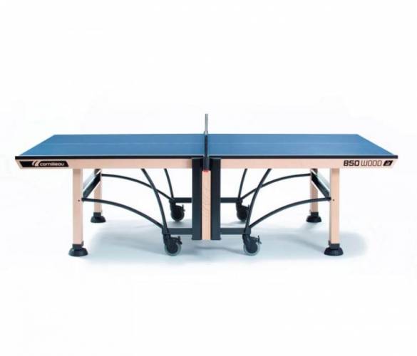 Теннисный стол профессиональный Cornilleau Competition 850 WOOD ITTF синий