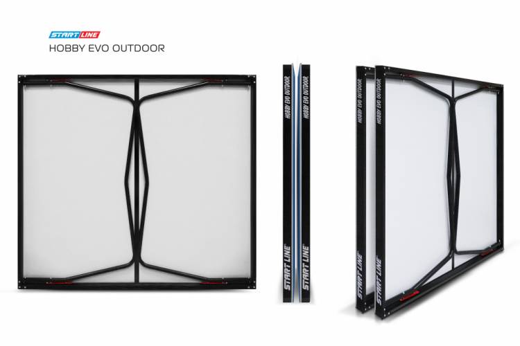 Теннисный стол StartLine Hobby Evo Outdoor 4 без сетки