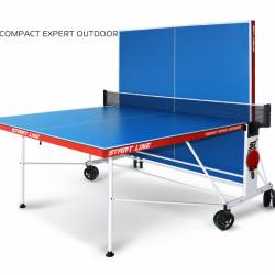 Всепогодный теннисный стол Compact Expert Outdoor 6 blue