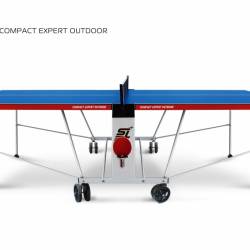Всепогодный теннисный стол Compact Expert Outdoor 6 blue