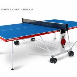 Всепогодный теннисный стол Compact Expert Outdoor 6 blue