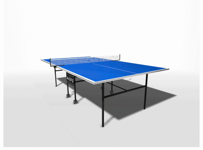 Теннисный стол всепогодный WIPS Roller Outdoor Composite (СТ-ВКР) синий