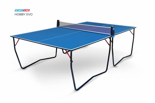 Теннисный стол Hobby Evo blue без сетки