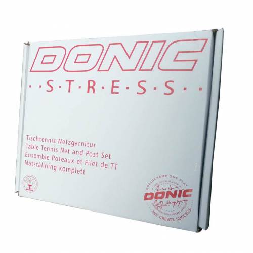 Сетка с креплением Donic Stress серый/синий