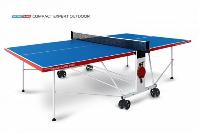 Теннисный стол Start Line Compact Expert Outdoor с сеткой