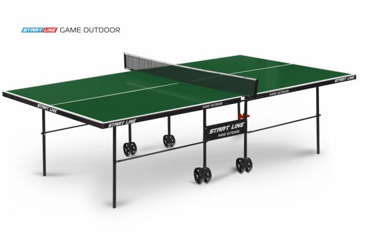 Теннисный стол для улицы StartLine Game Outdoor с сеткой