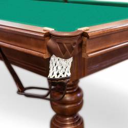 Бильярдный стол пирамида Weekend Устюг 12 футов (сланец 25мм, борт ясень)