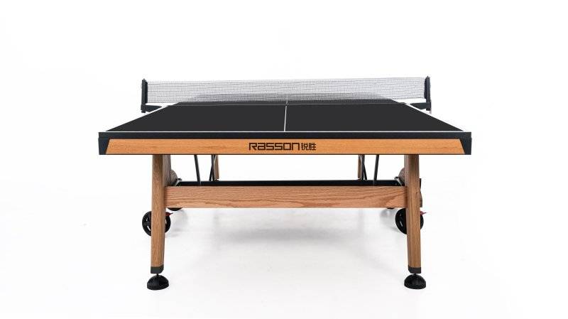 Теннисный стол складной для помещений RASSON PREMIUM T03 натуральный дуб