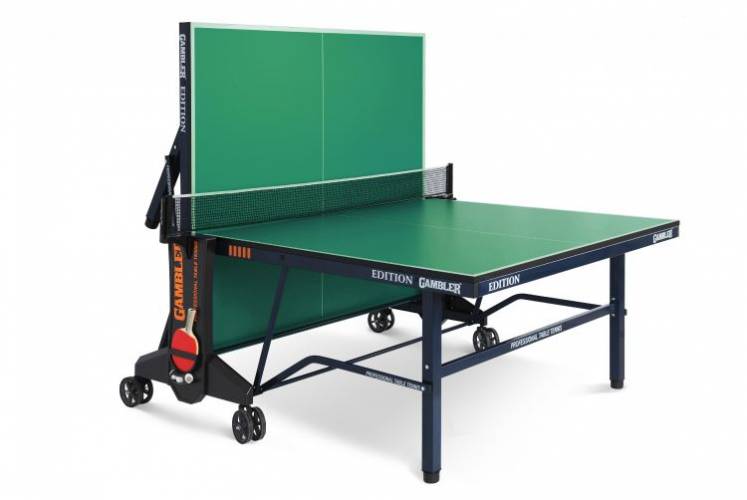 Теннисный стол StartLine GAMBLER Edition Indoor GREEN