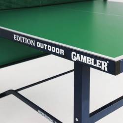 Теннисный стол StartLine GAMBLER Edition Outdoor GREEN